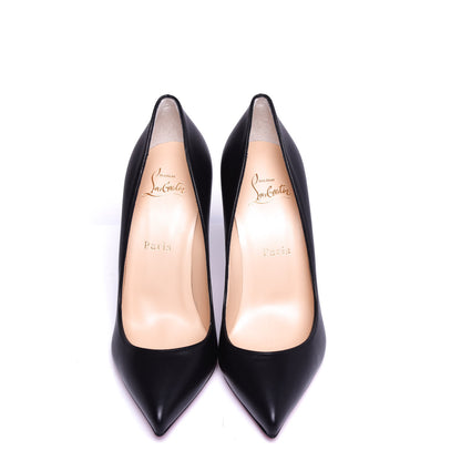 Christian Louboutin Shiny Nappa Pigalle Follies 100 Pumps 37 Black 5 of 10
