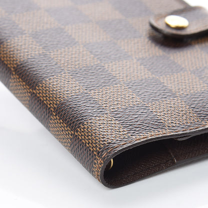 Louis Vuitton Damier Ebene Small Ring Agenda Cover 5 of 10