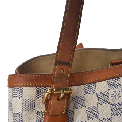 Louis Vuitton Damier Azur Hampstead MM 27 of 32