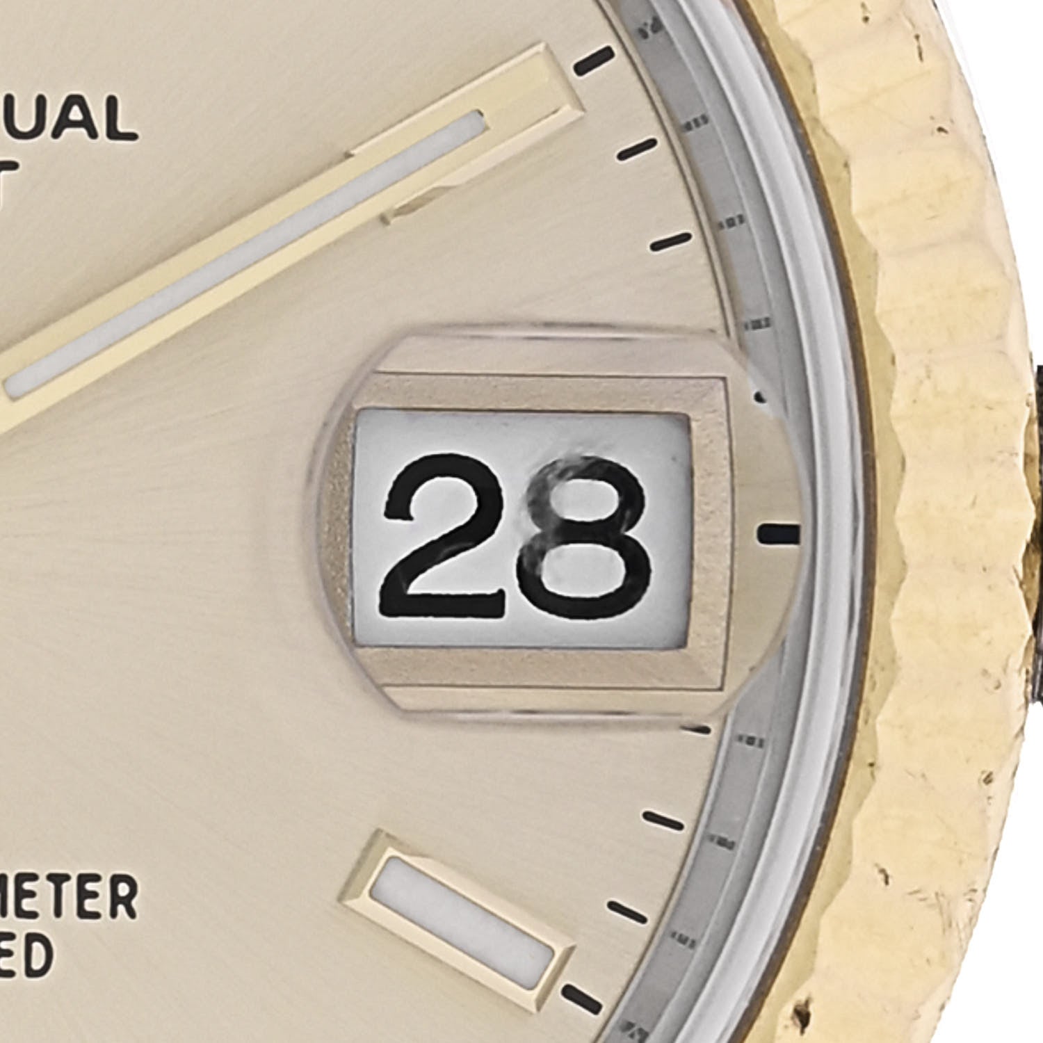 Rolex Stainless Steel 18K Yellow Gold 31mm Oyster Perpetual Datejust Watch Champagne 278273 5 of 6