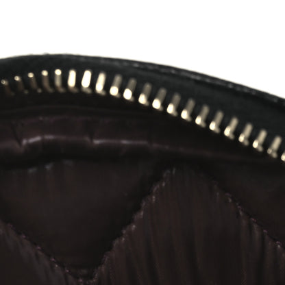 Chanel Caviar Quilted Small Curvy Pouch Cosmetic Case Black 7 of 11