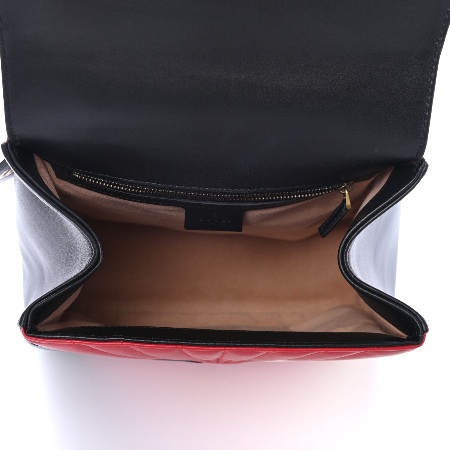 Gucci Calfskin Bamboo Trapuntata Queen Margaret Backpack Blue Agata Hibiscus Red Mystic White Sugar Pink 4 of 4