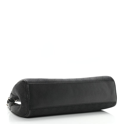 Gucci Monogram Medium Charmy Shoulder Bag Black 3 of 10