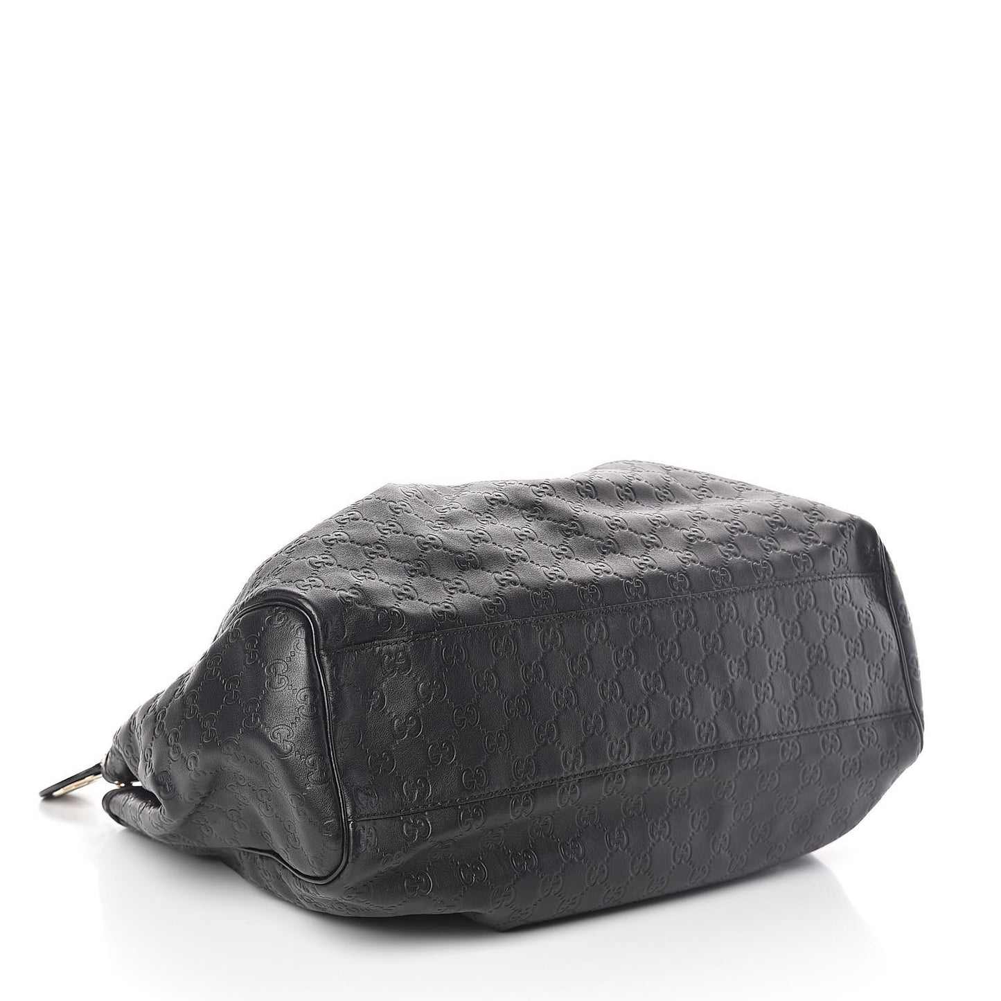 Guccissima Large Sukey Tote Black