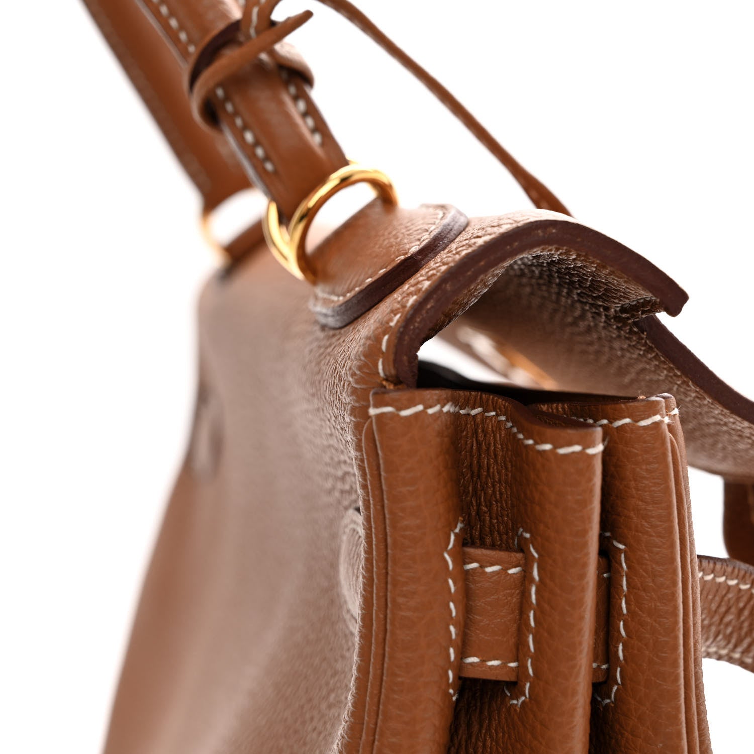 Hermes Togo Kelly Retourne 32 Gold 14 of 16