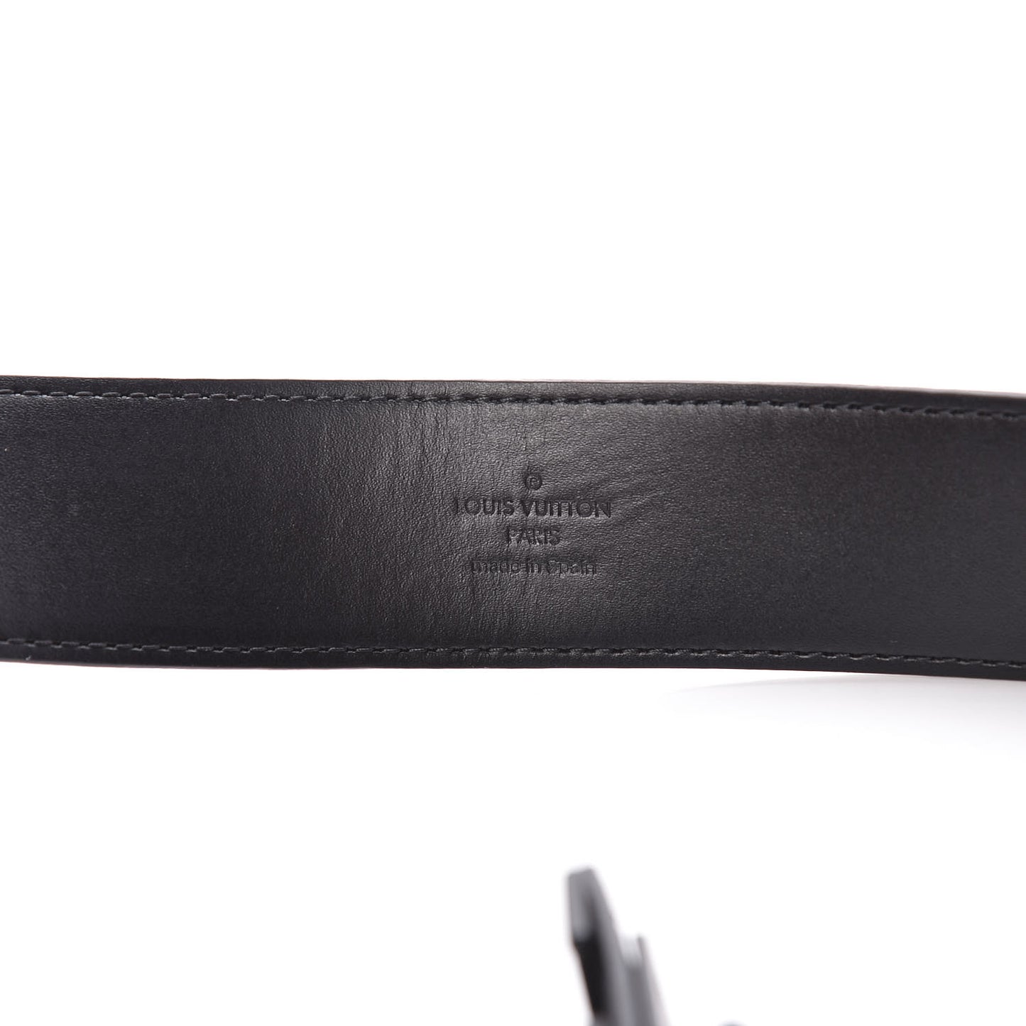 Damier Graphite LV Initiales Belt 100 40