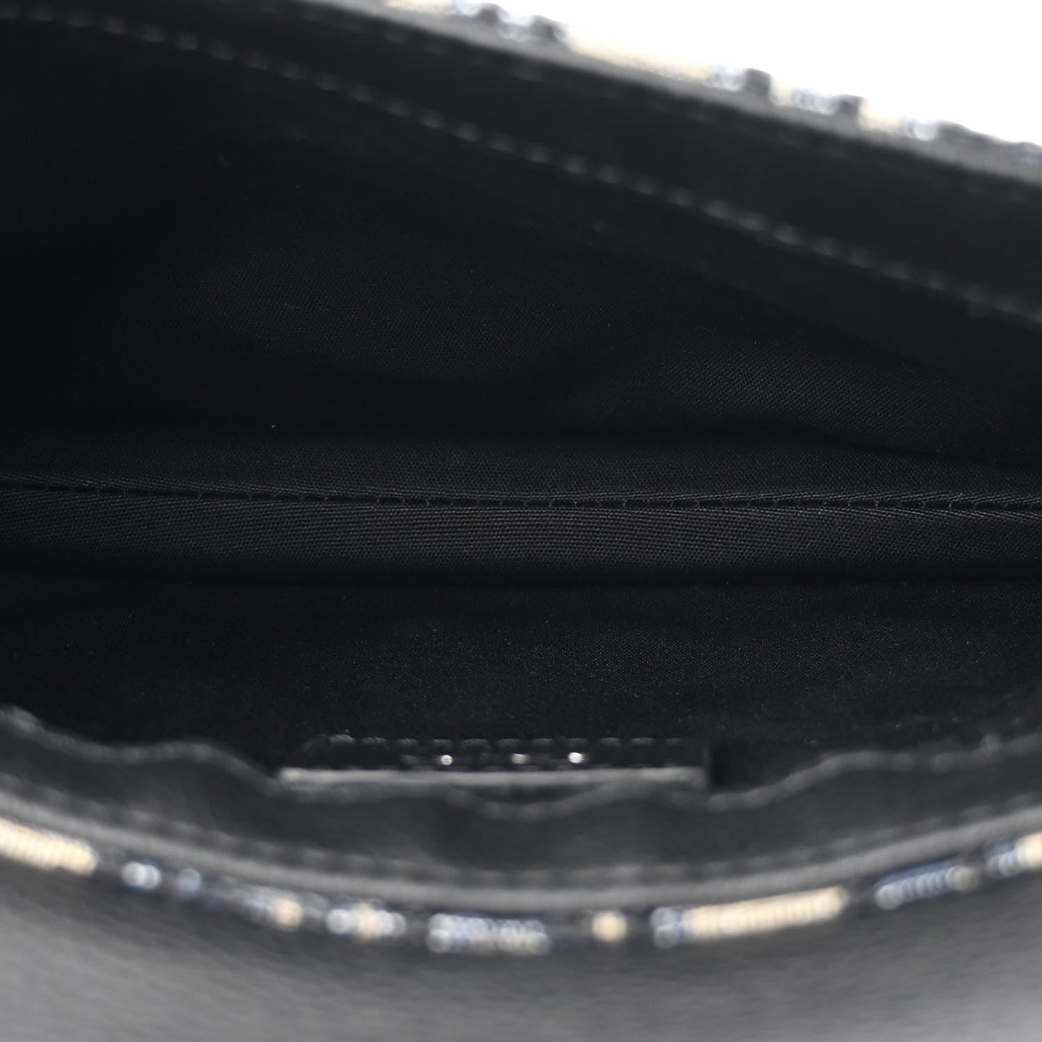 Christian Dior Oblique Saddle Messenger Pouch Beige Black 5 of 10