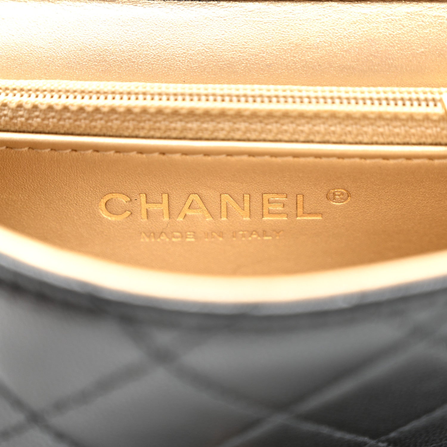 Chanel Lambskin Quilted Small Chic Pearls Flap Black 6 of 10