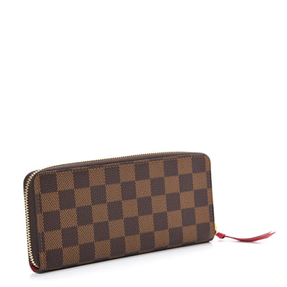 Louis Vuitton Damier Ebene Clemence Wallet 2 of 7