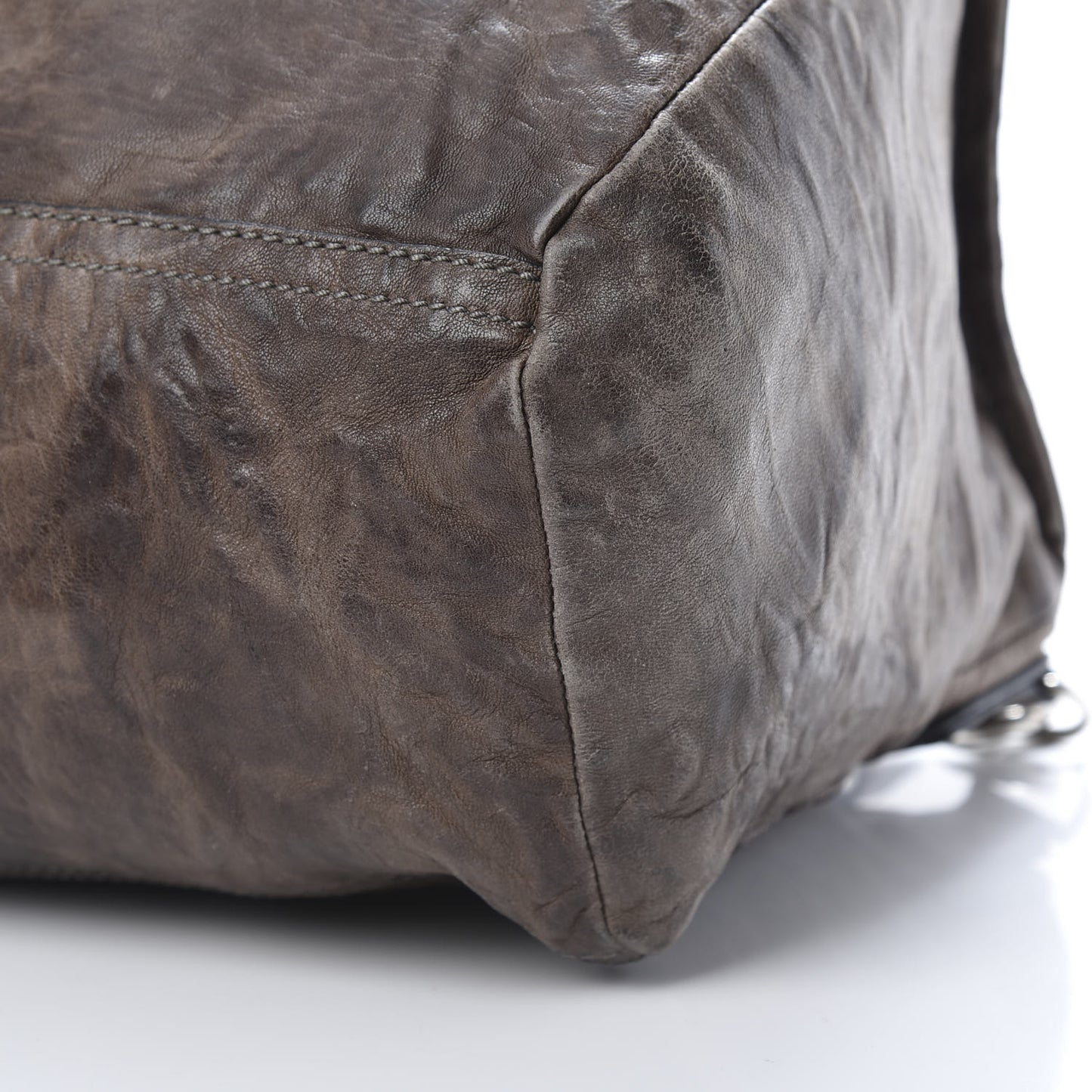 Tumbled Sheepskin Medium Pandora Charcoal