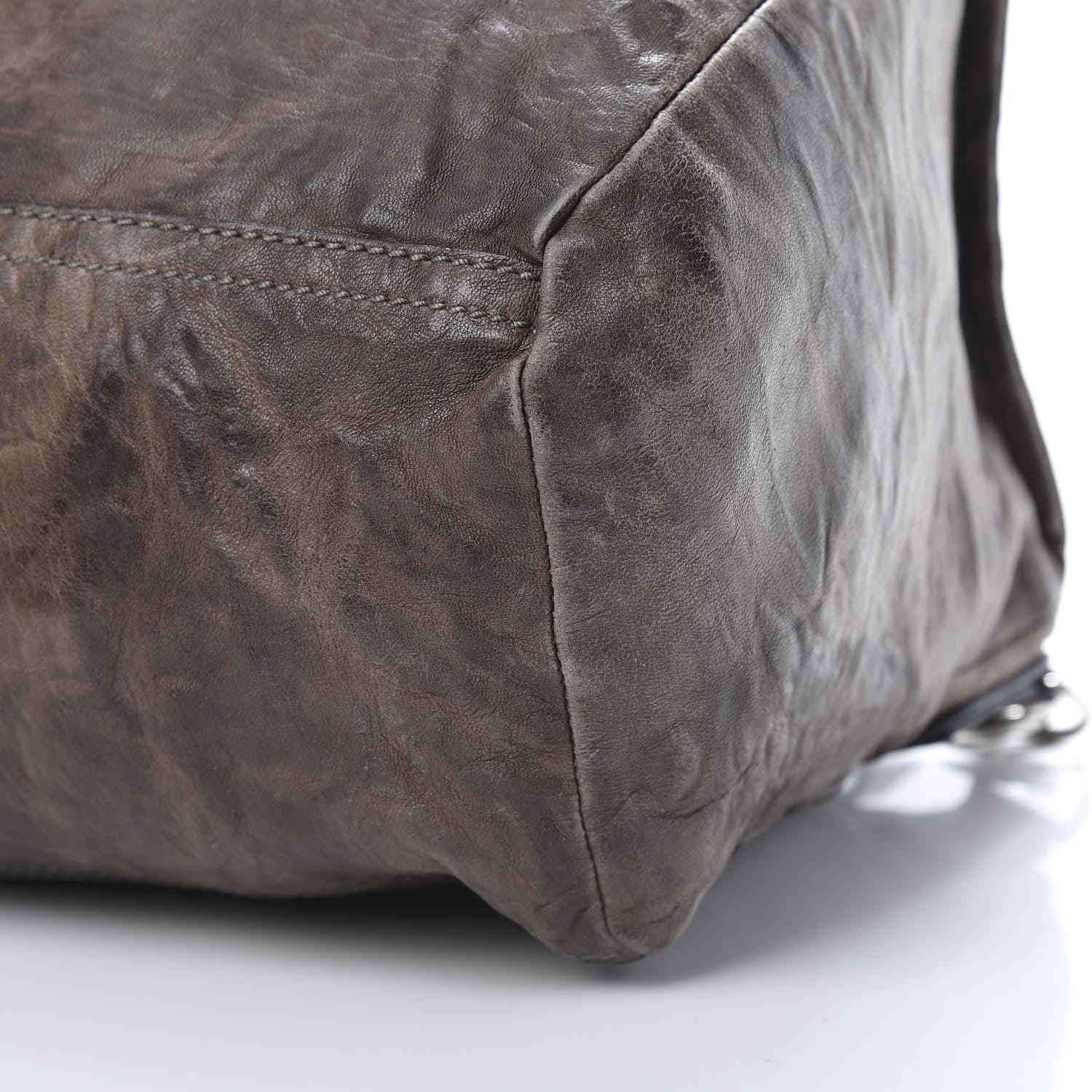 Givenchy Tumbled Sheepskin Medium Pandora Charcoal 11 of 14