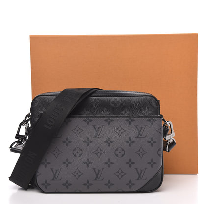 Louis Vuitton Reverse Monogram Eclipse Trio Messenger 8 of 8