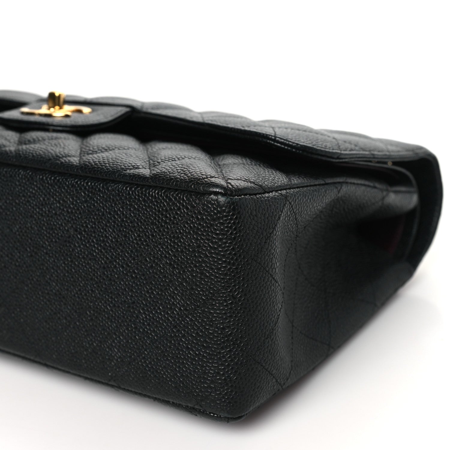 Chanel Caviar Quilted Jumbo Double Flap Black 10 of 10