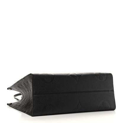 Louis Vuitton Empreinte Monogram Giant Onthego GM Black 4 of 13