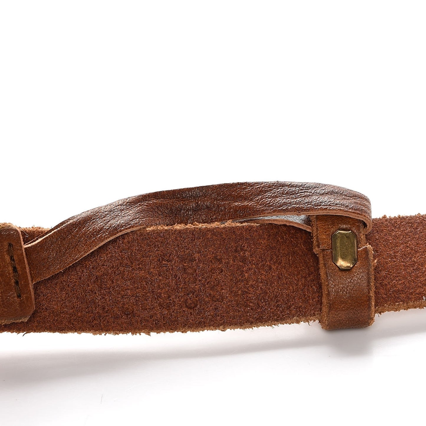 Faded Calfskin Double G 20mm Belt 80 32 Cuir