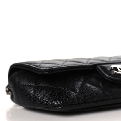 Chanel Caviar Quilted Glasses Case With Chain Black 9 of 11