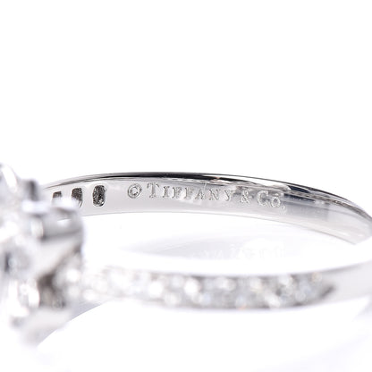 Tiffany Platinum Diamond Enchant Butterfly Ring 49 4.75 5 of 7