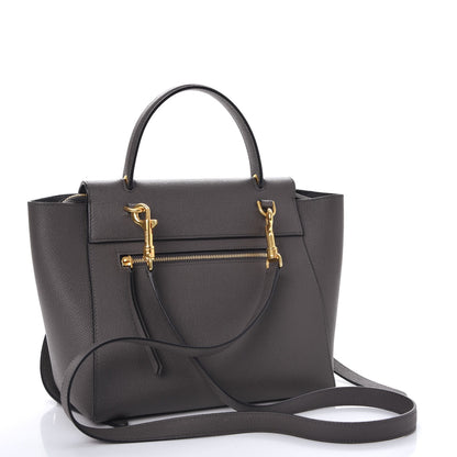 Celine Baby Grained Calfskin Micro Belt Bag Grey 3 of 6