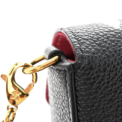 Louis Vuitton Empreinte Monogram Giant Felicie Pochette Black Beige 12 of 13