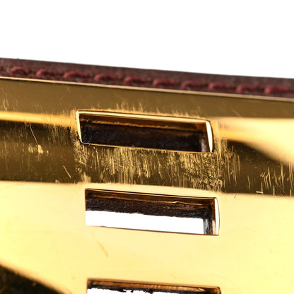 Hermes Box Collier de Chien CDC Bracelet M Rouge H 9 of 9