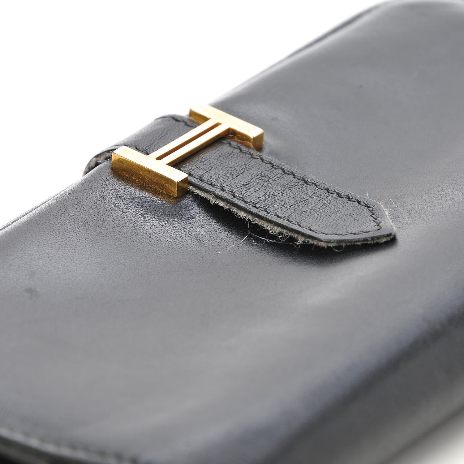 Hermes Box Bearn Wallet Black 10 of 11
