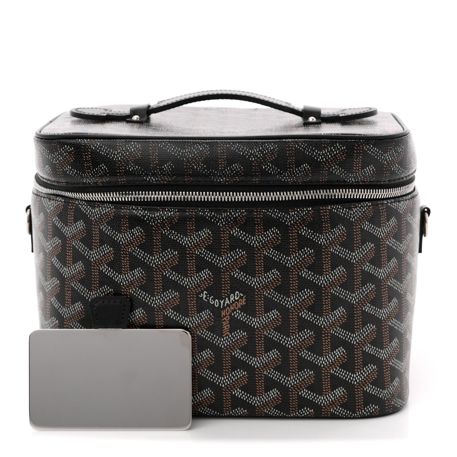 Goyard Goyardine Muse Vanity Case Black 3 of 8