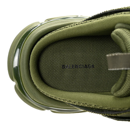 Balenciaga Mesh Rubber Mens Track Mules 41 Kaki 7 of 9