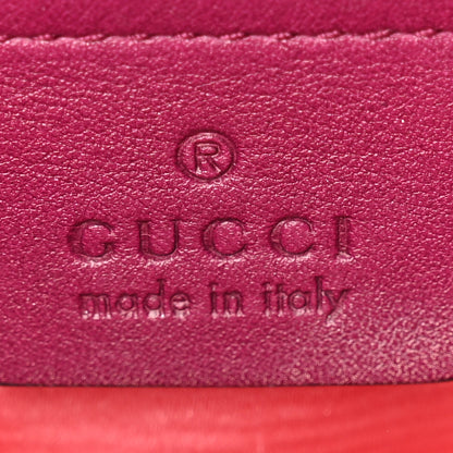 Gucci Velvet Matelasse Small GG Marmont Shoulder Bag Fuchsia Violet Cyclamen 5 of 9