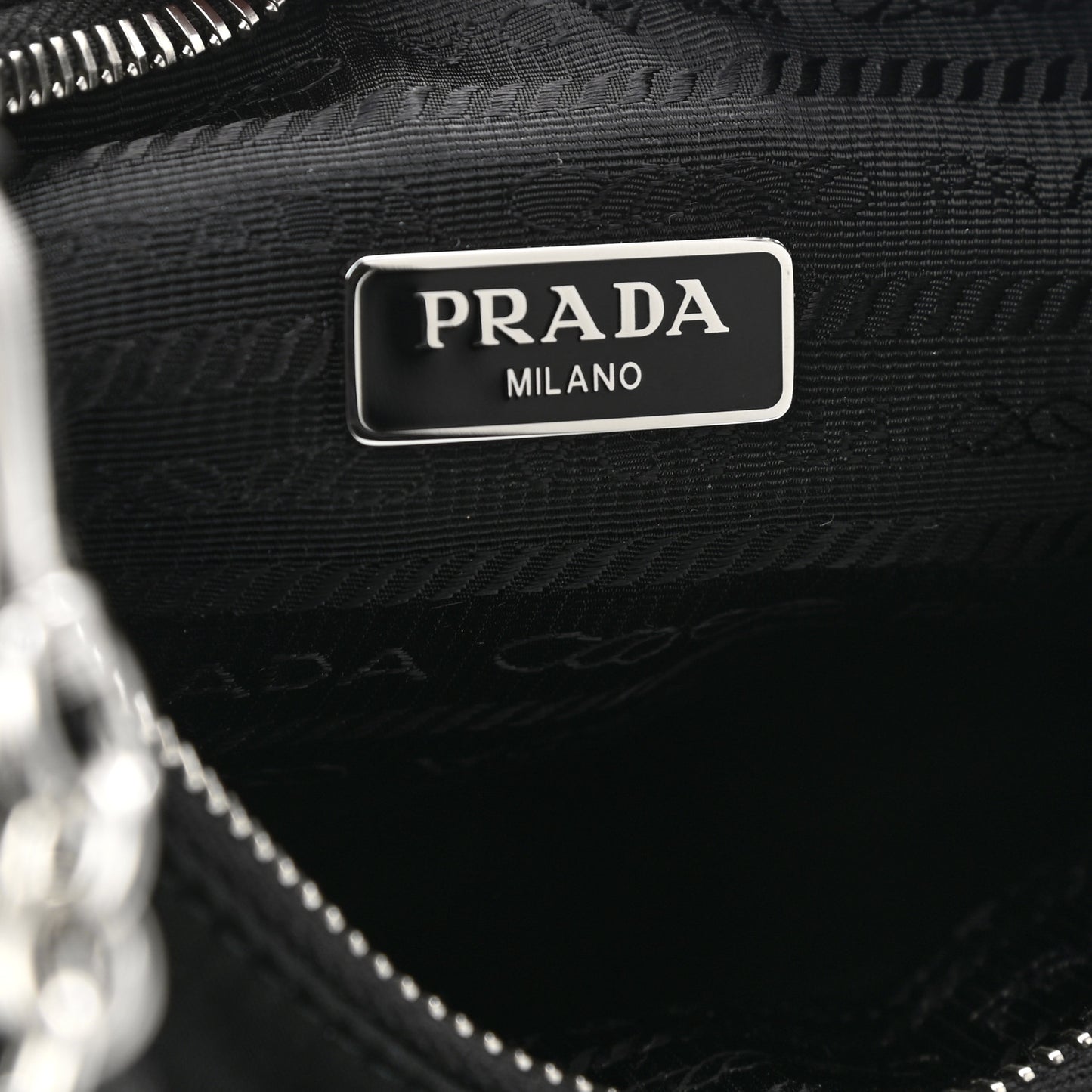 Nylon Re-Edition 2005 Shoulder Bag Black