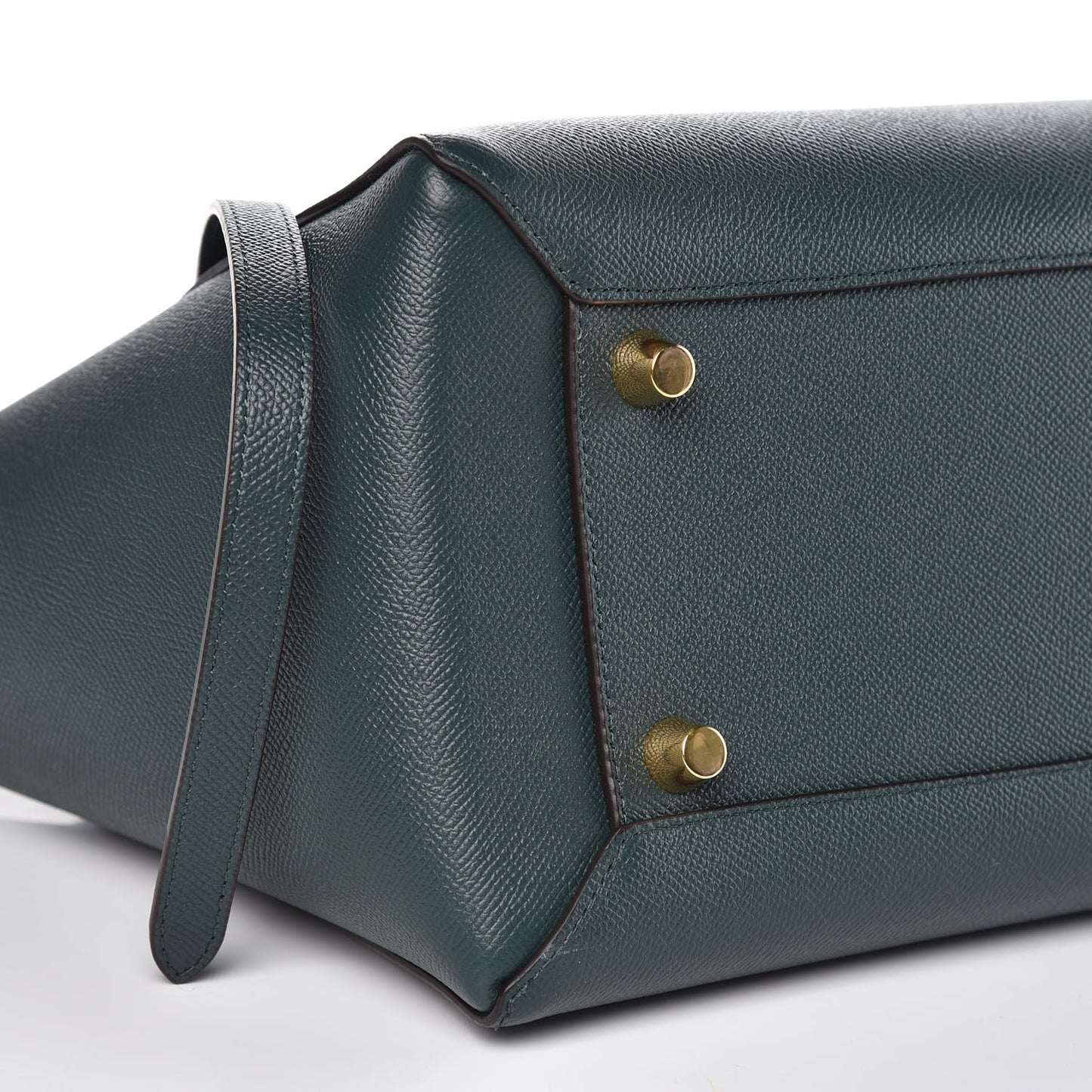 Grained Calfskin Mini Belt Bag Amazone