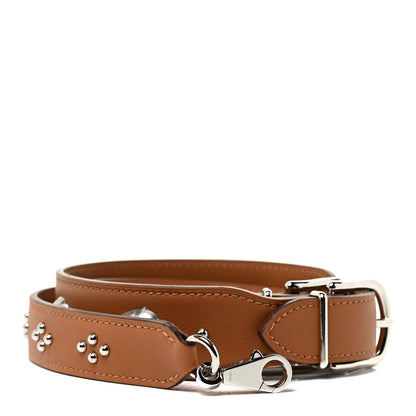 Hermes Swift Studded Carnaby Losange Shoulder Strap Gold 1 of 4