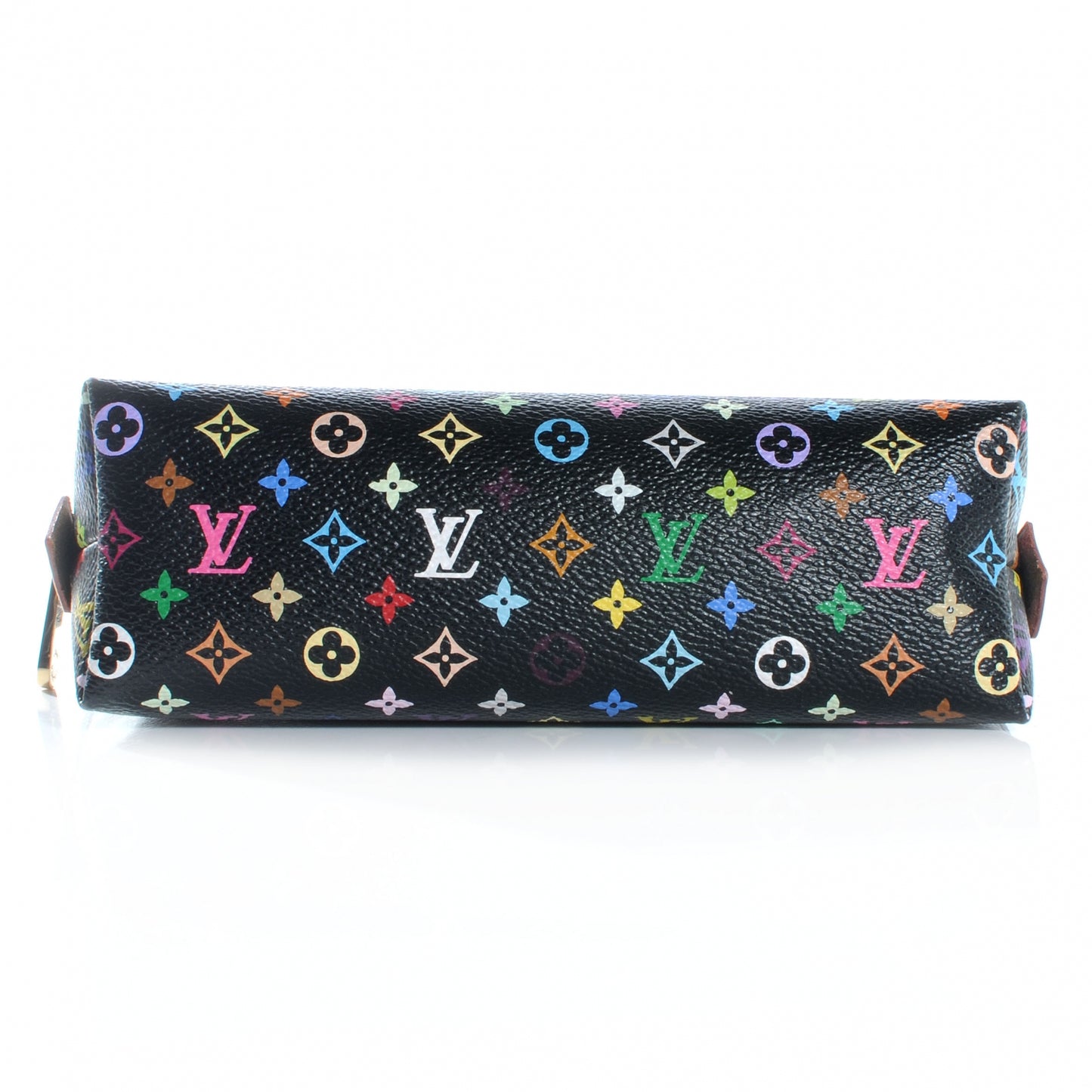 Monogram Multicolor Cosmetic Pouch Black Grenade