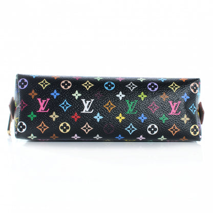 Louis Vuitton Monogram Multicolor Cosmetic Pouch Black Grenade 8 of 8