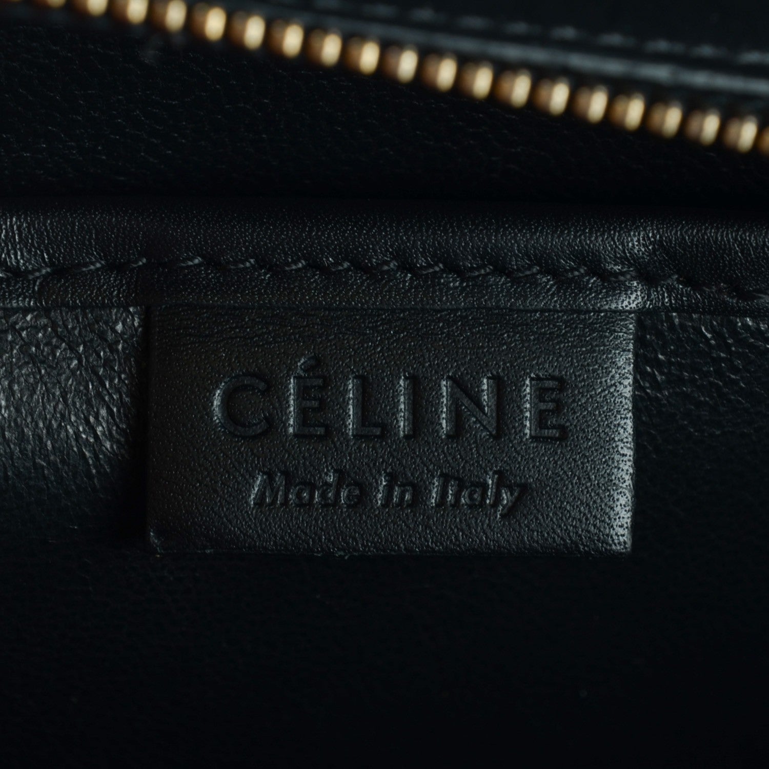 Celine Smooth Calfskin Goatskin Nano Tri-Color Luggage Palm 6 of 9
