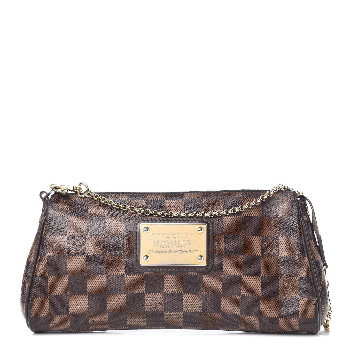 Damier Ebene Eva Clutch