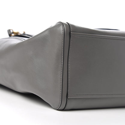 Prada Grace Lux Light Medium Ouverture Shoulder Bag Marmo 7 of 9