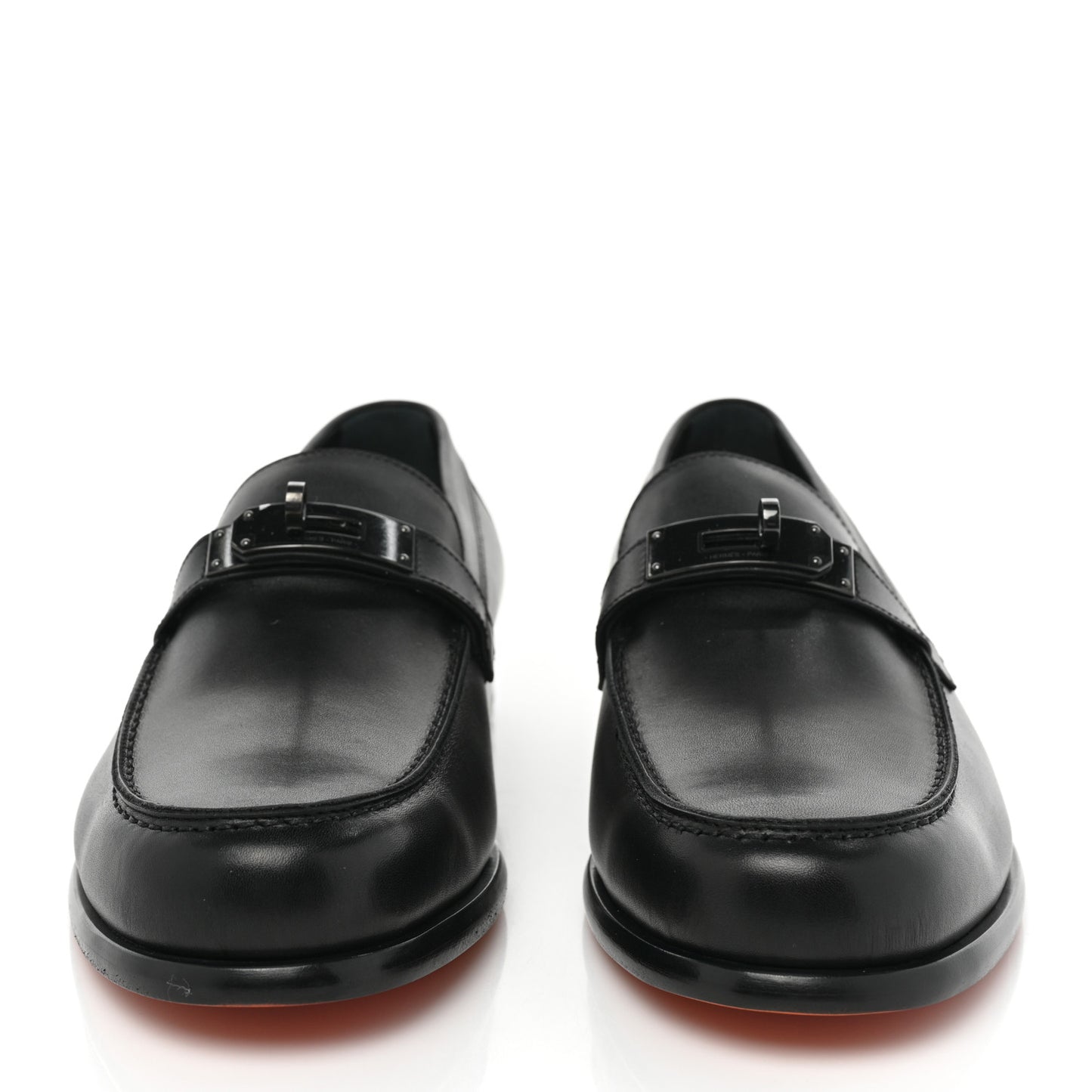 Calfskin Mens Destin Loafer 43 Black