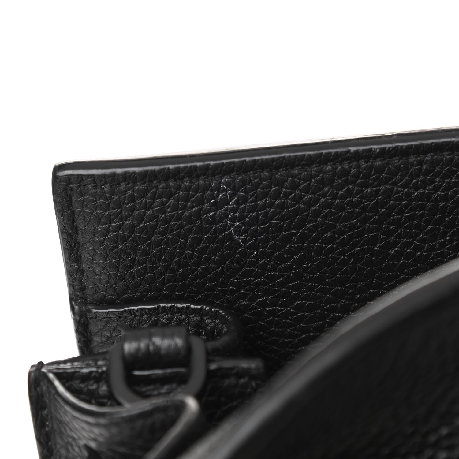 Saint Laurent Grained Calfskin Medium Souple Sac De Jour Duffle Black 11 of 12