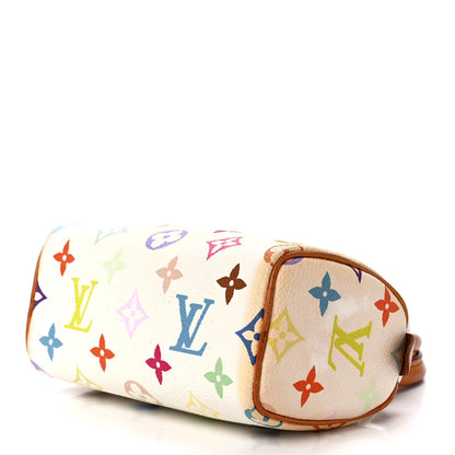 Louis Vuitton Monogram Multicolor Mini Sac HL Speedy White 8 of 11