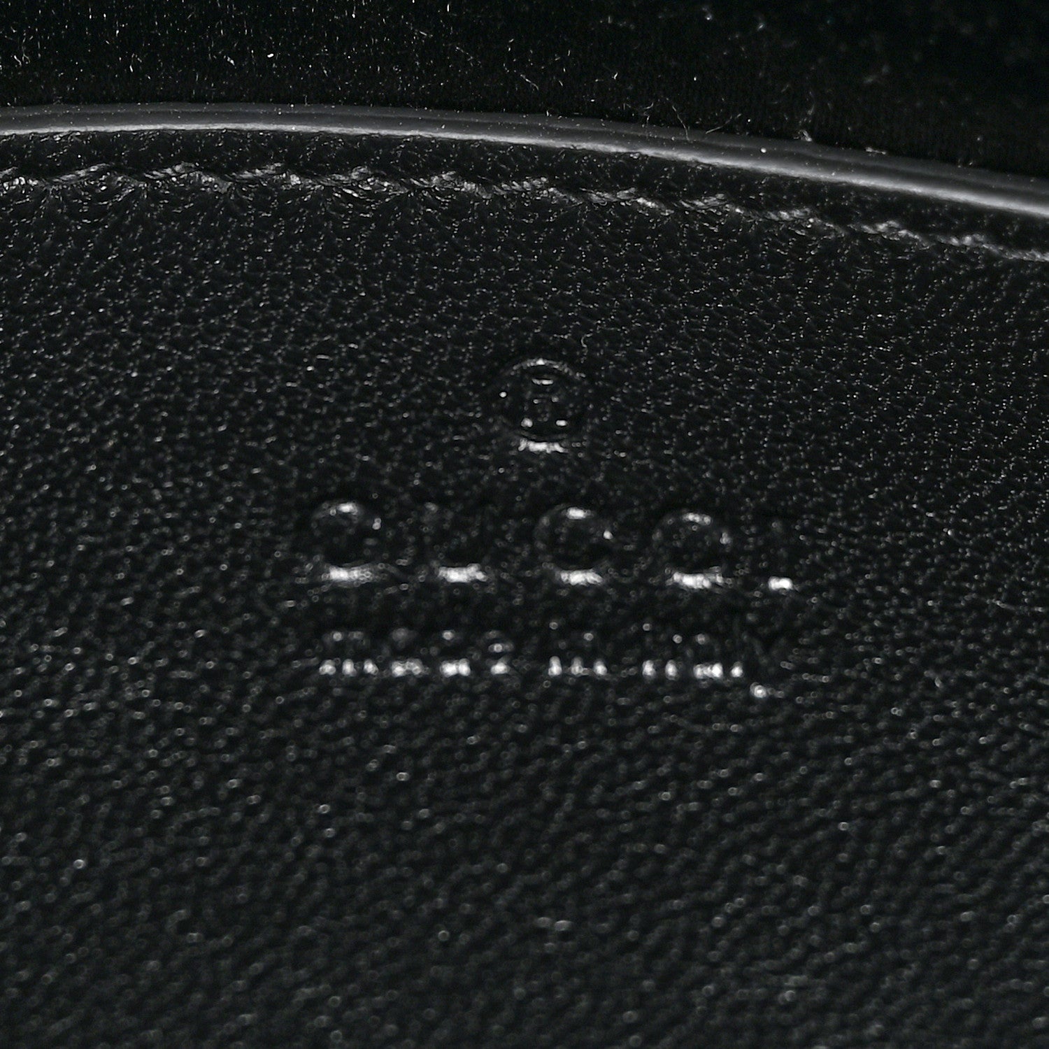 Gucci Calfskin Horsebit Slim Shoulder Bag Black 6 of 11