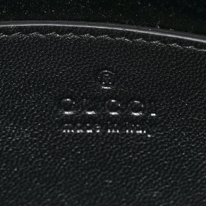 Gucci Calfskin Horsebit Slim Shoulder Bag Black 6 of 11