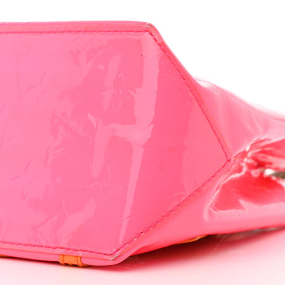 Louis Vuitton Vernis Fluo Reade PM Rose 10 of 14