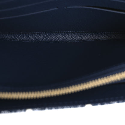 Louis Vuitton Monogram Jacquard Denim Sarah Wallet Bleu 5 of 7