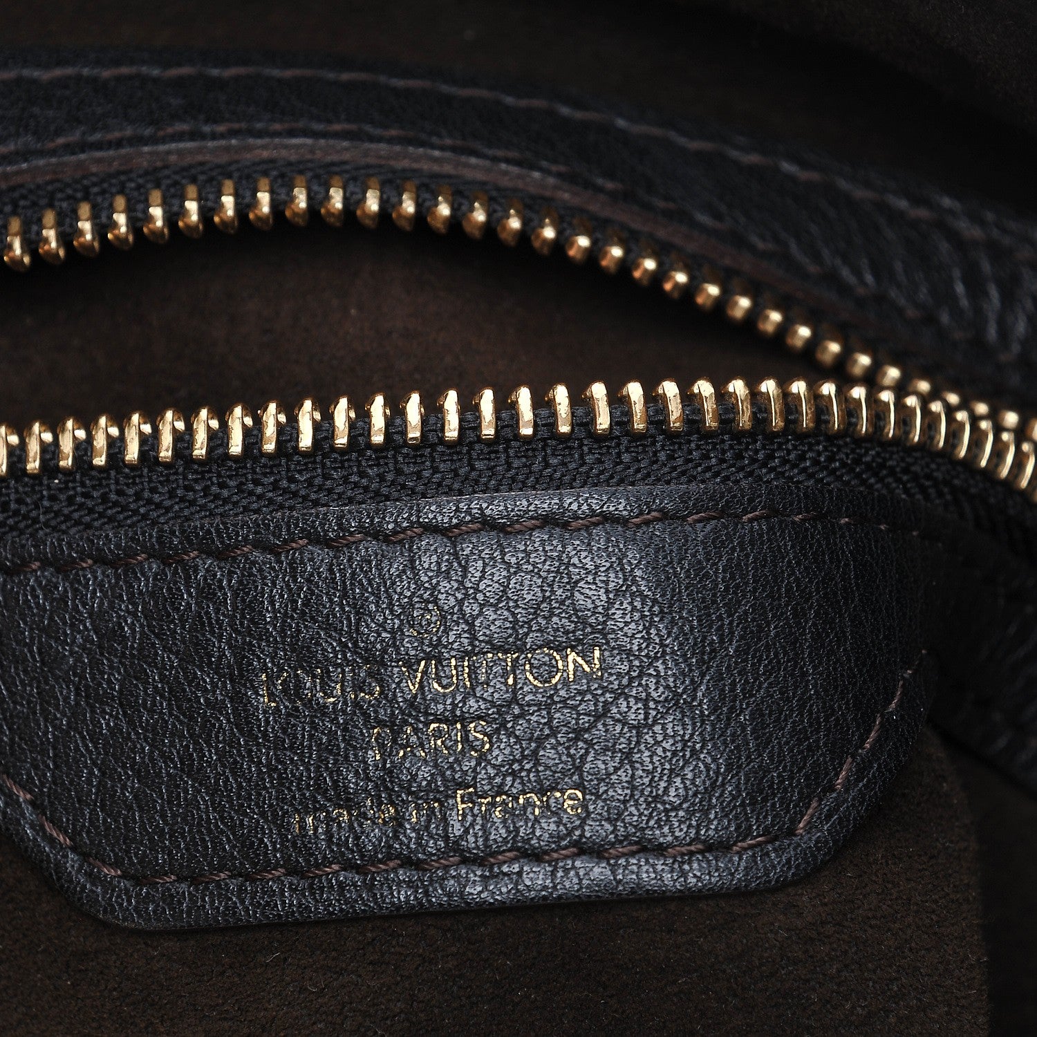 Louis Vuitton Mahina Selene MM Black 6 of 7