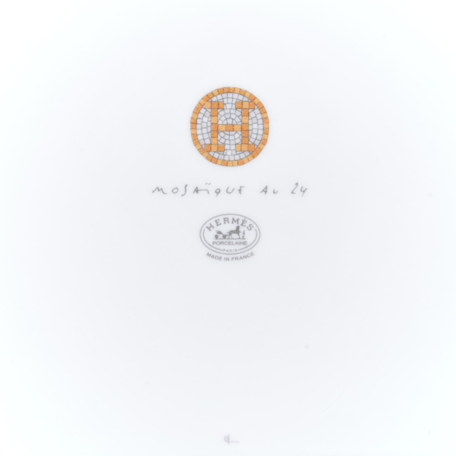 Hermes Porcelain Mosaique au 24 Sushi Plate 4 of 6