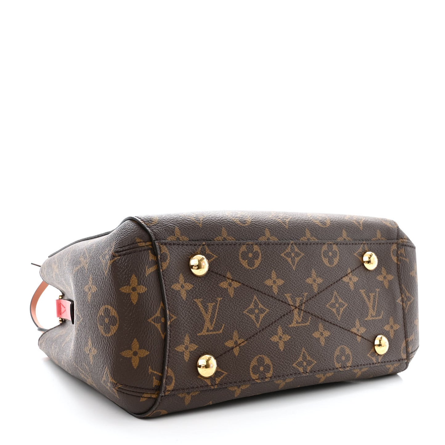 Monogram Braided Montaigne BB Coquelicot Creme Safran Peach