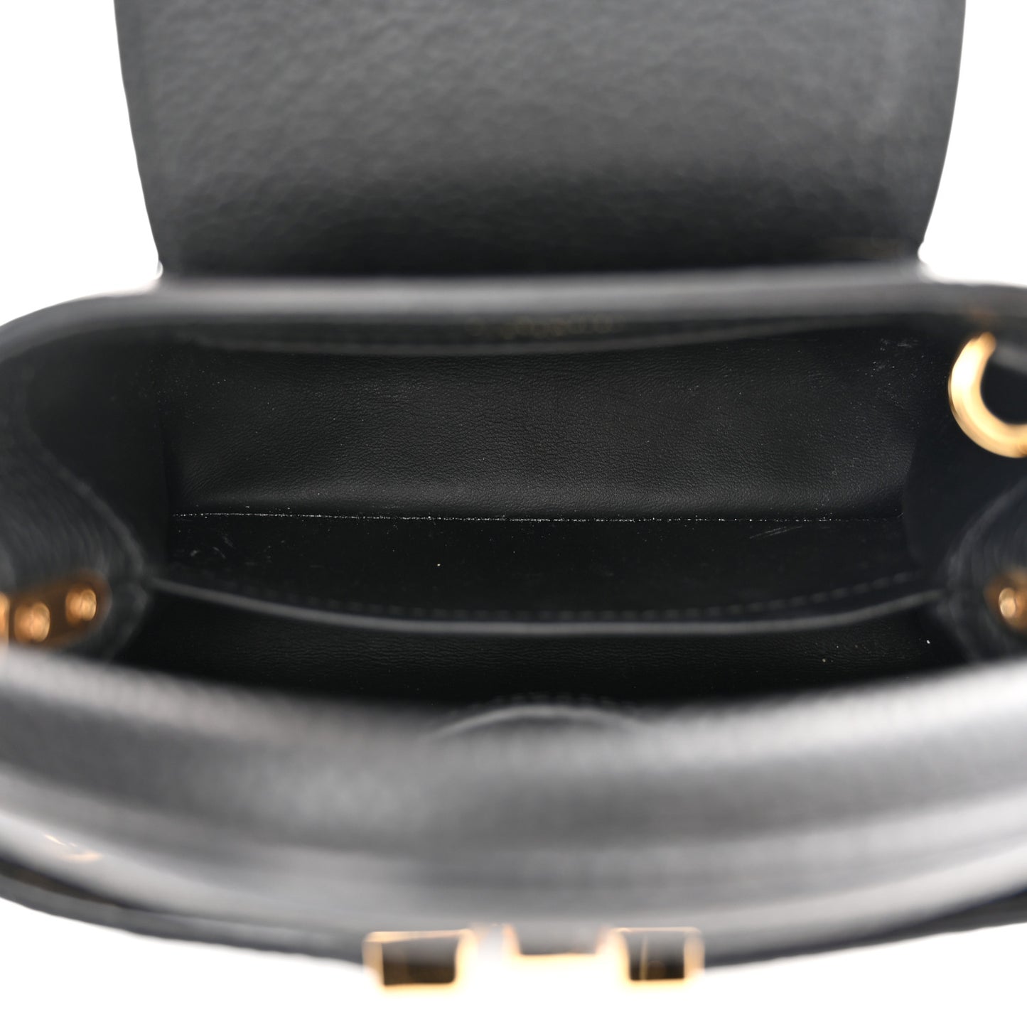 Taurillon Mini Capucines Black