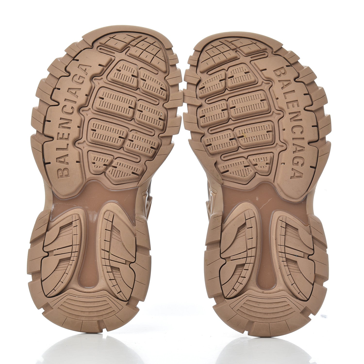 Balenciaga Neoprene Rubber Womens Track Sandals 36 Full Beige 5 of 17