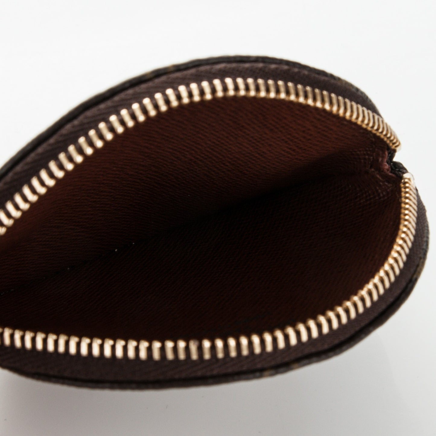 Monogram Round Coin Purse