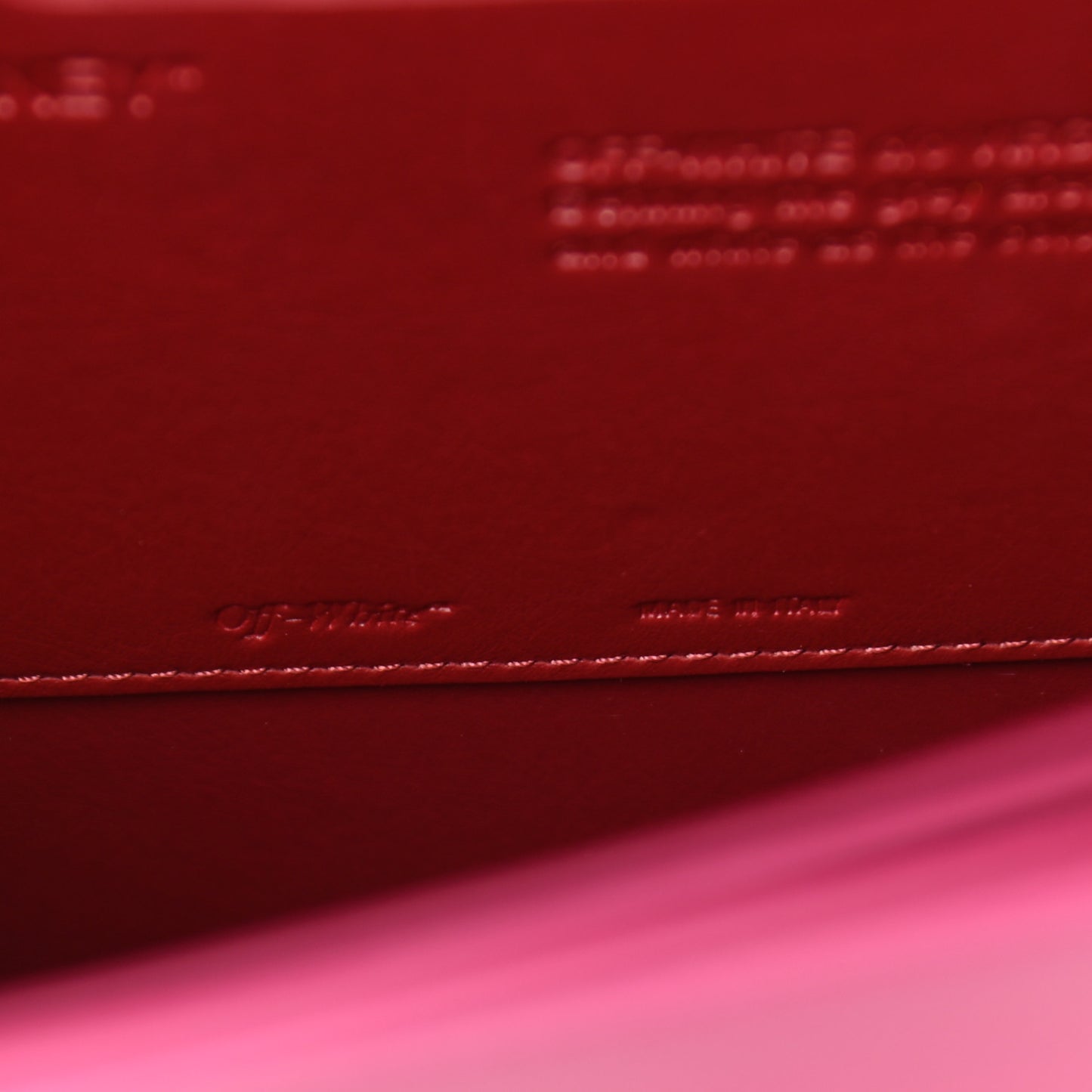 Calfskin 2.8 Jitney Bag Fuchsia